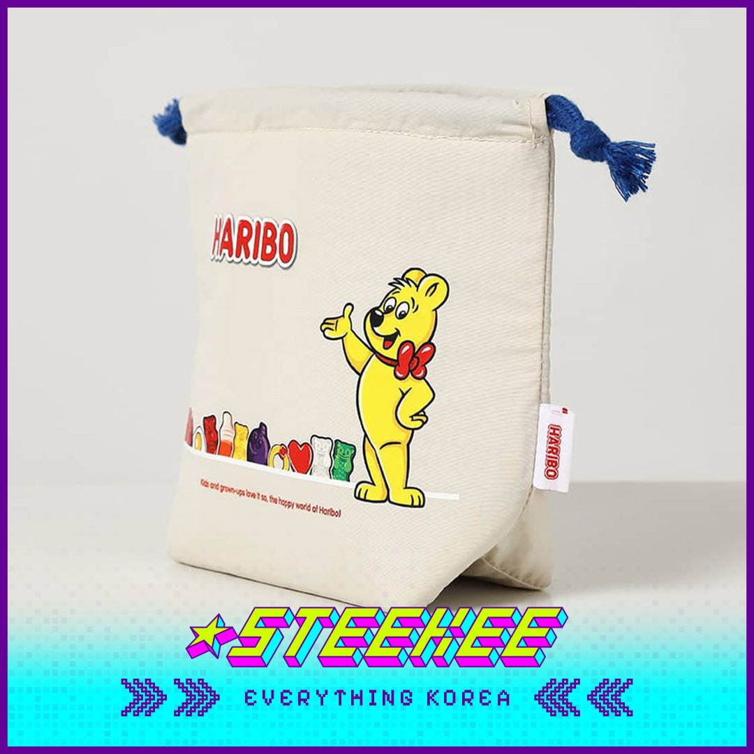 HARIBO Gummy Bear 2 Tier Lunchbox Pouch by Steekee Korea 1988