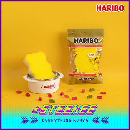 HARIBO Goldbears Dishwashing Sponge by Steekee Korea 1990