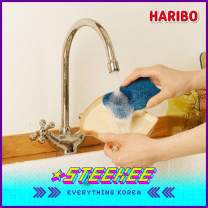 HARIBO Goldbears Dishwashing Sponge by Steekee Korea 1990