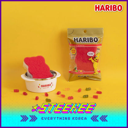 HARIBO Goldbears Dishwashing Sponge by Steekee Korea 1990