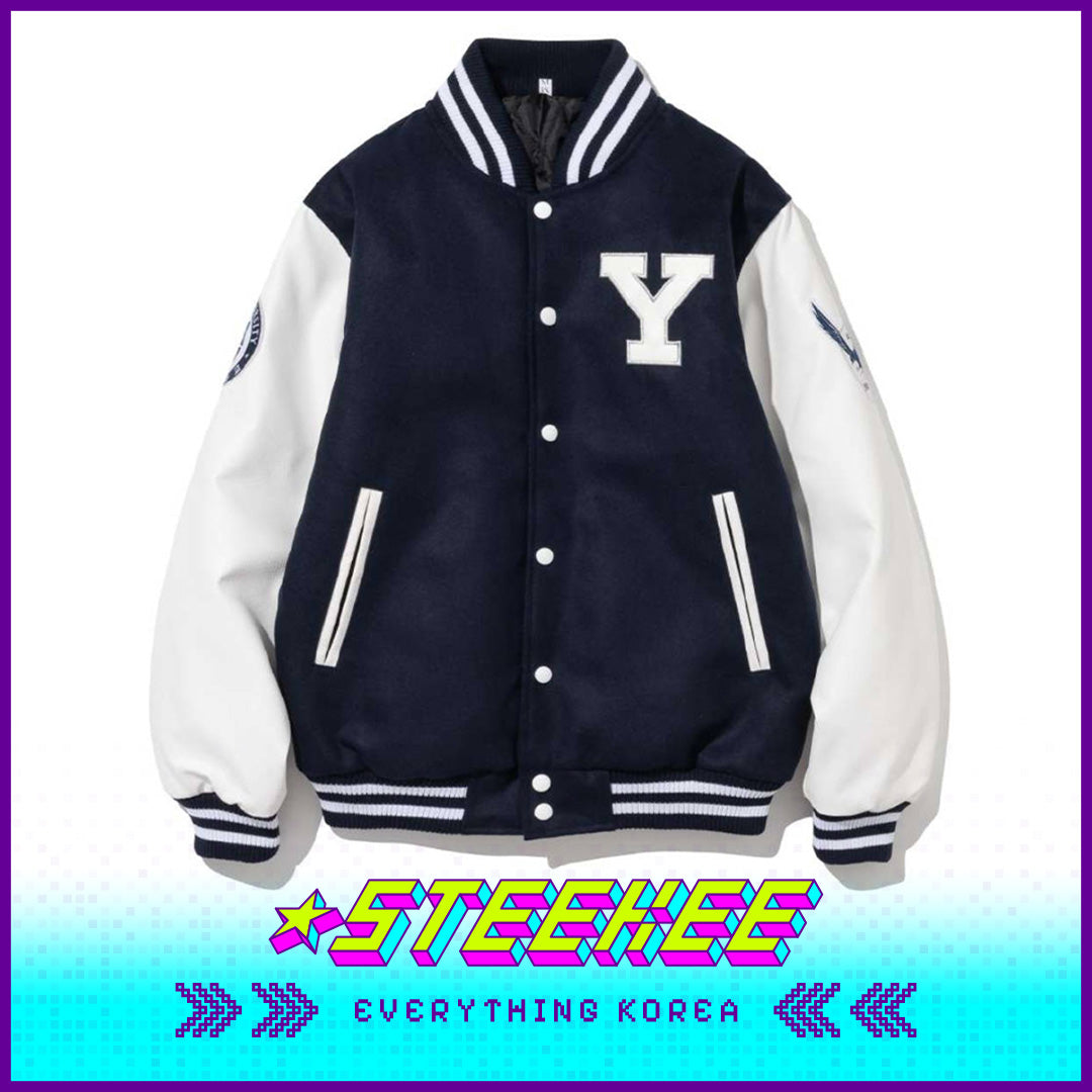 Yonsei University Signature Lightweight Baseball Jumper by Steekee Korea 1995