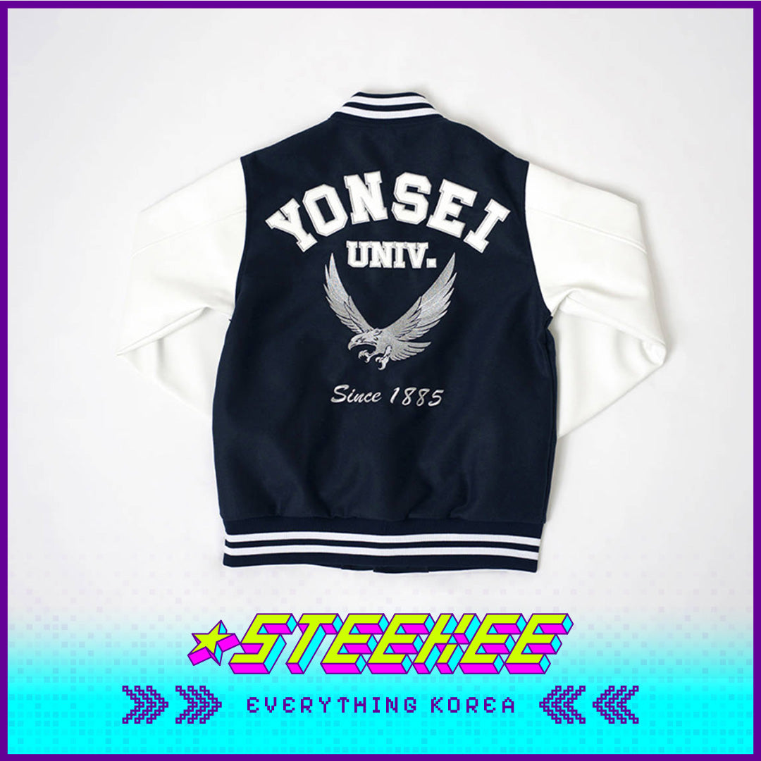 Yonsei University Signature Lightweight Baseball Jumper by Steekee Korea 1995