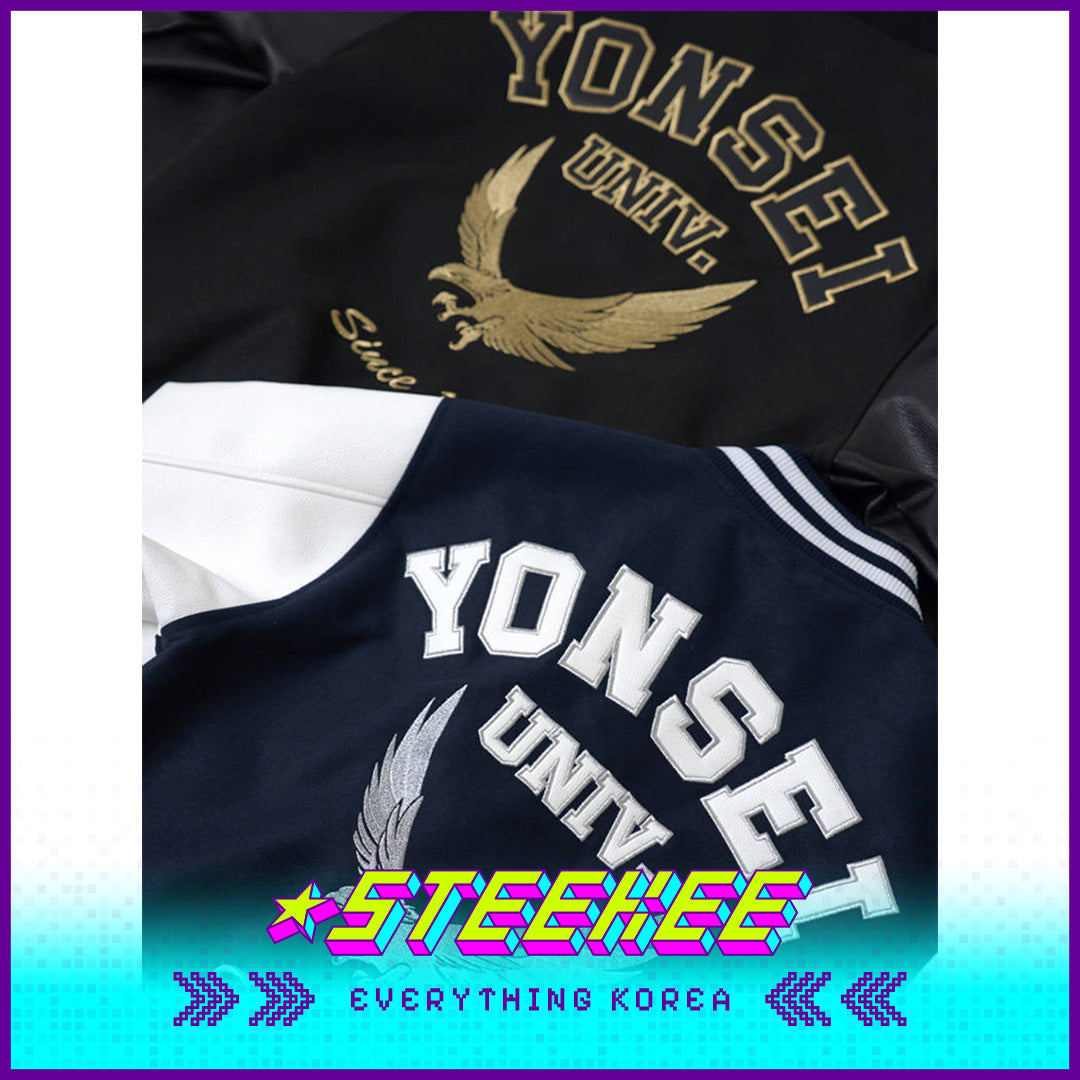 Yonsei University Signature Lightweight Baseball Jumper by Steekee Korea 1995