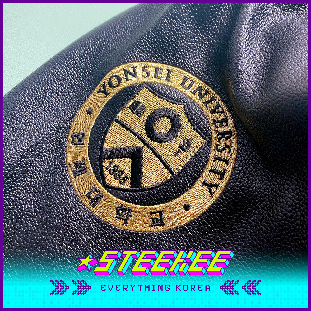 Yonsei University Signature Lightweight Baseball Jumper by Steekee Korea 1995