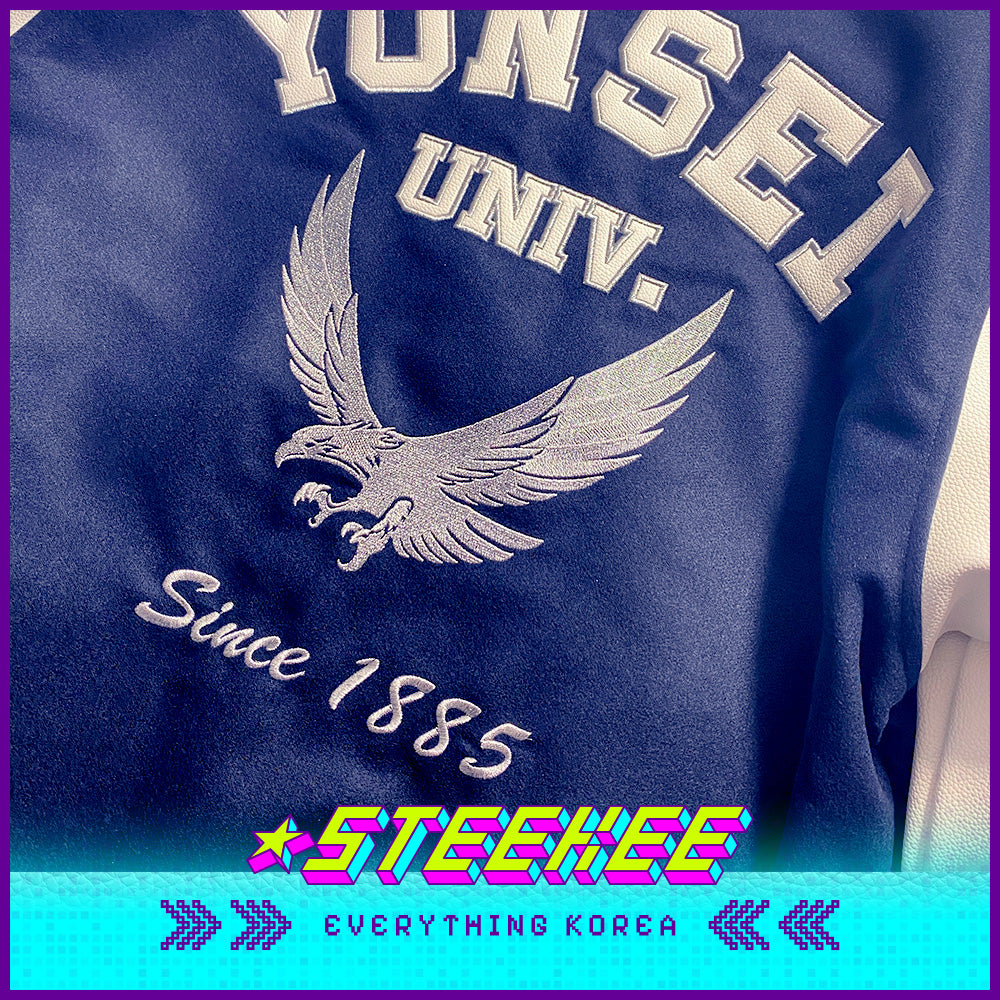 Yonsei University Signature Lightweight Baseball Jumper by Steekee Korea 1995