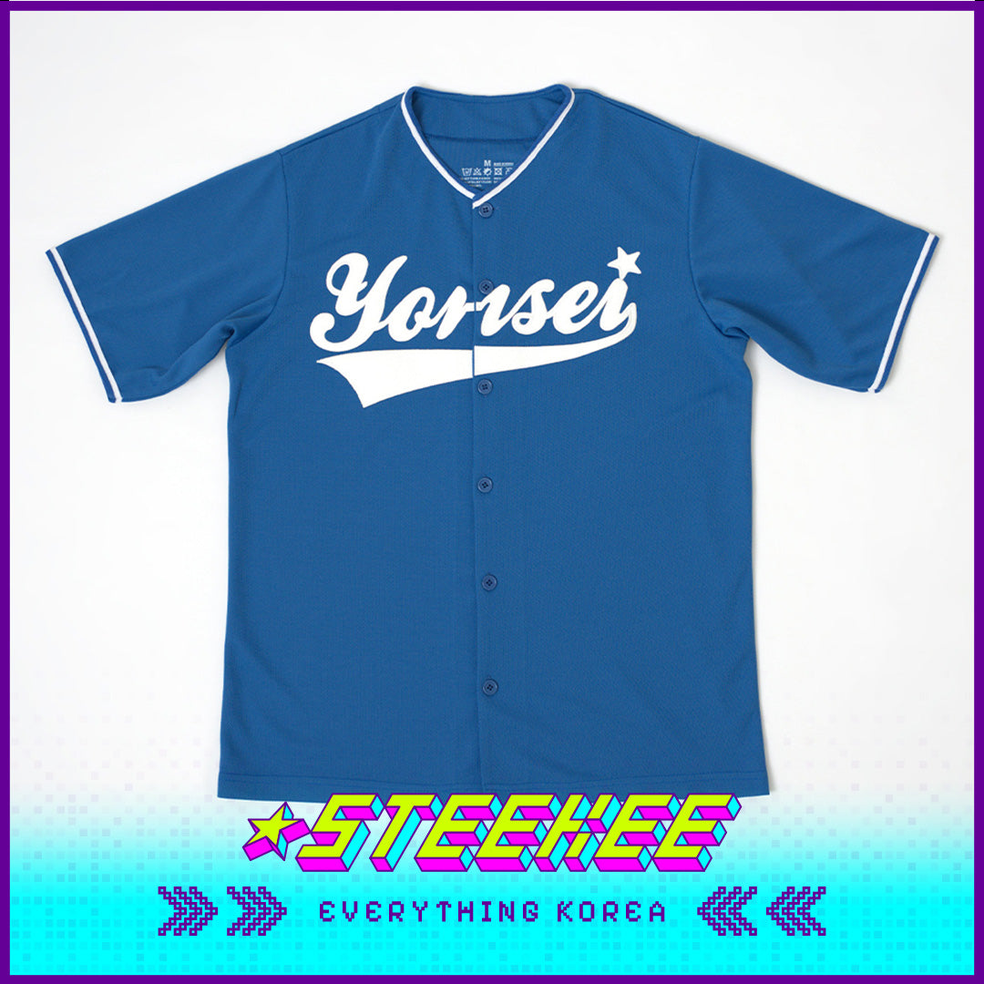 Yonsei University Sports Baseball Jersey by Steekee Korea 1997