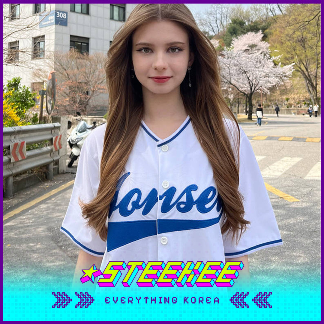 Yonsei University Sports Baseball Jersey by Steekee Korea 1997