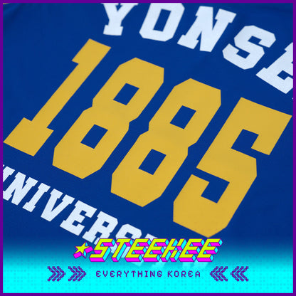 Yonsei University Basketball Blue Jersey by Steekee Korea 1999