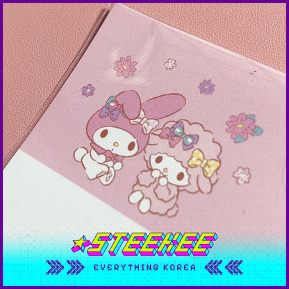 Daiso My Melody Waterproof Vinyl Stickers 3 Sheets by Steekee Korea 2488