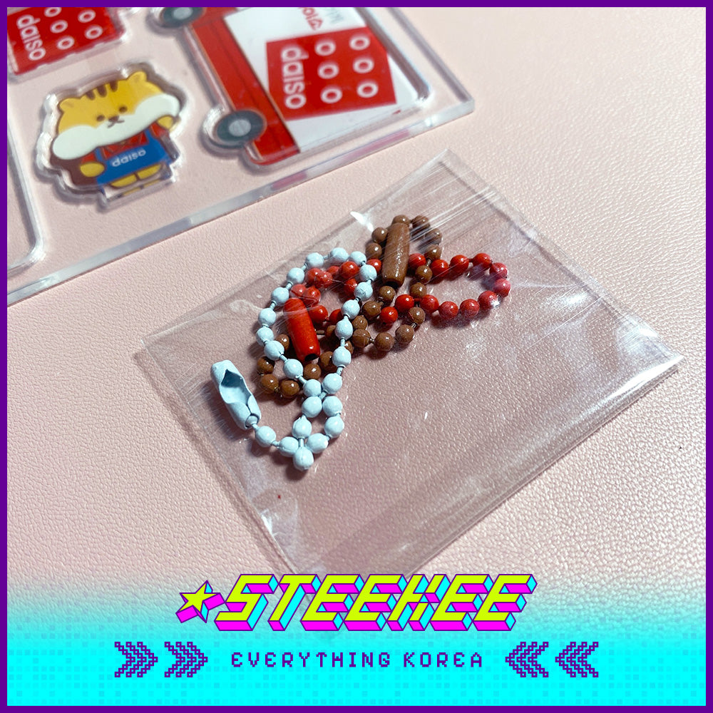 Daiso Merchandise DIY Acrylic Keychain by Steekee Korea 2941