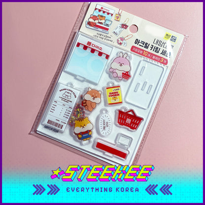 Daiso Merchandise DIY Acrylic Keychain by Steekee Korea 2941