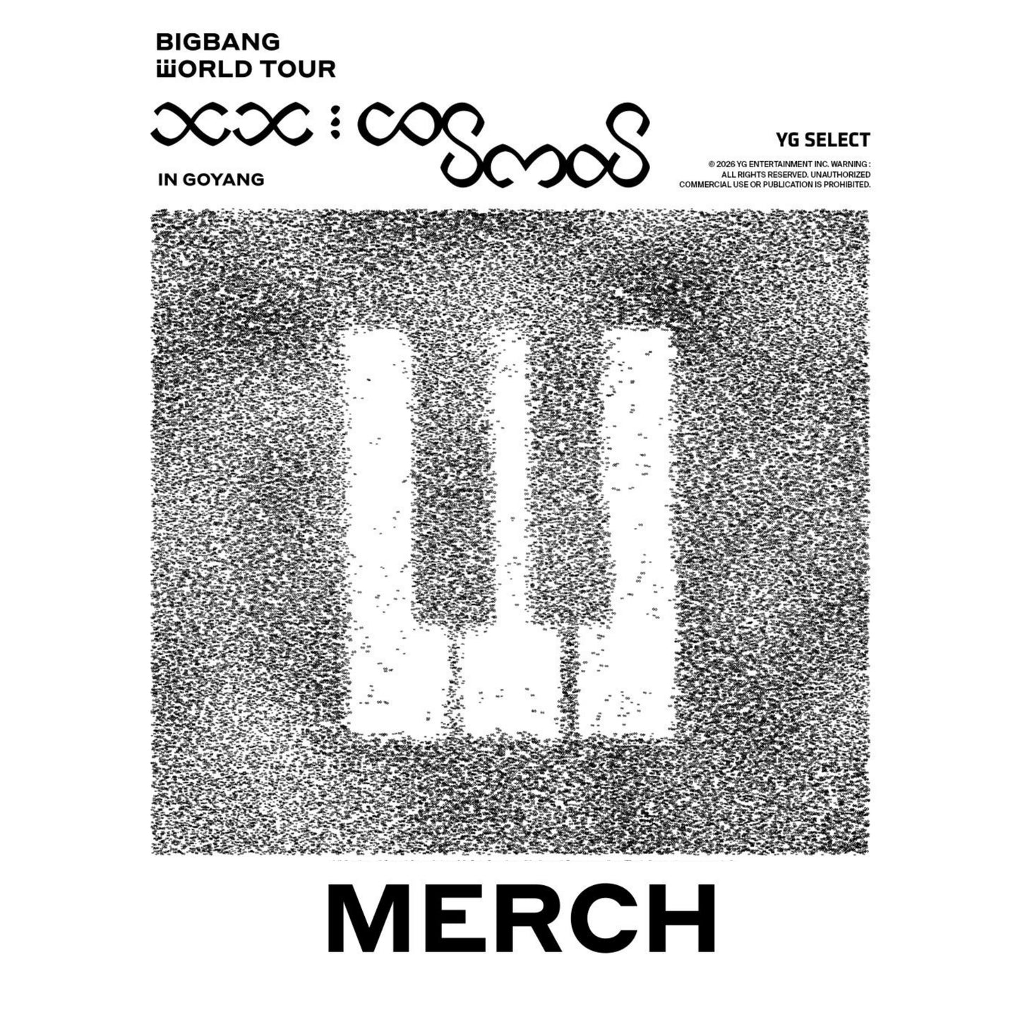 [PRE-ORDER] BIGBANG 2026–2027 WORLD TOUR <xx: cosmos> Official Merch Collection