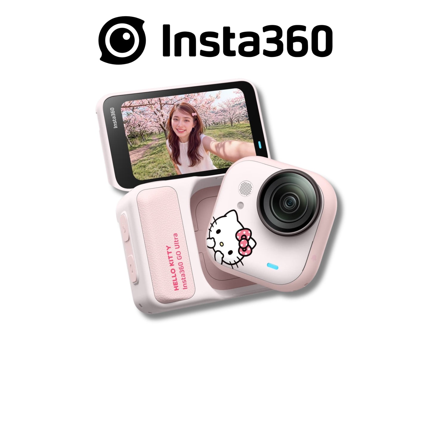 Insta360 GO Ultra Hello Kitty Edition – Pocket-Sized 4K Action Camera