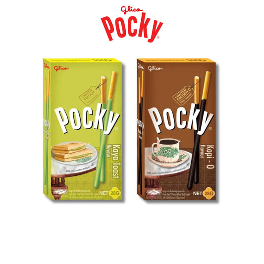 Glico Pocky Singapore Flavours Kaya Toast Kopi-O