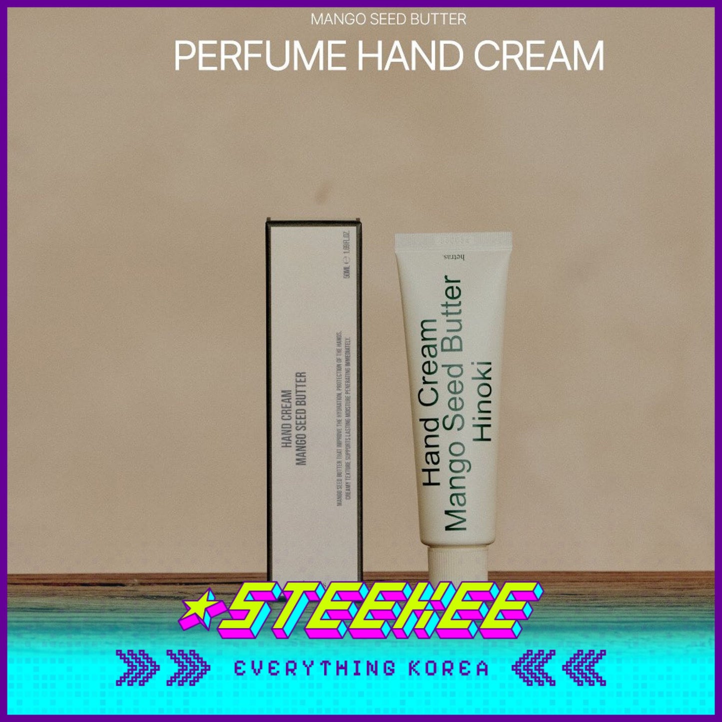 Hetras Premium Perfume Hand Cream Set of 5 by Steekee Korea 2455