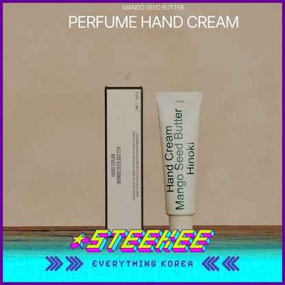 Hetras Premium Perfume Hand Cream Set of 5 by Steekee Korea 2455