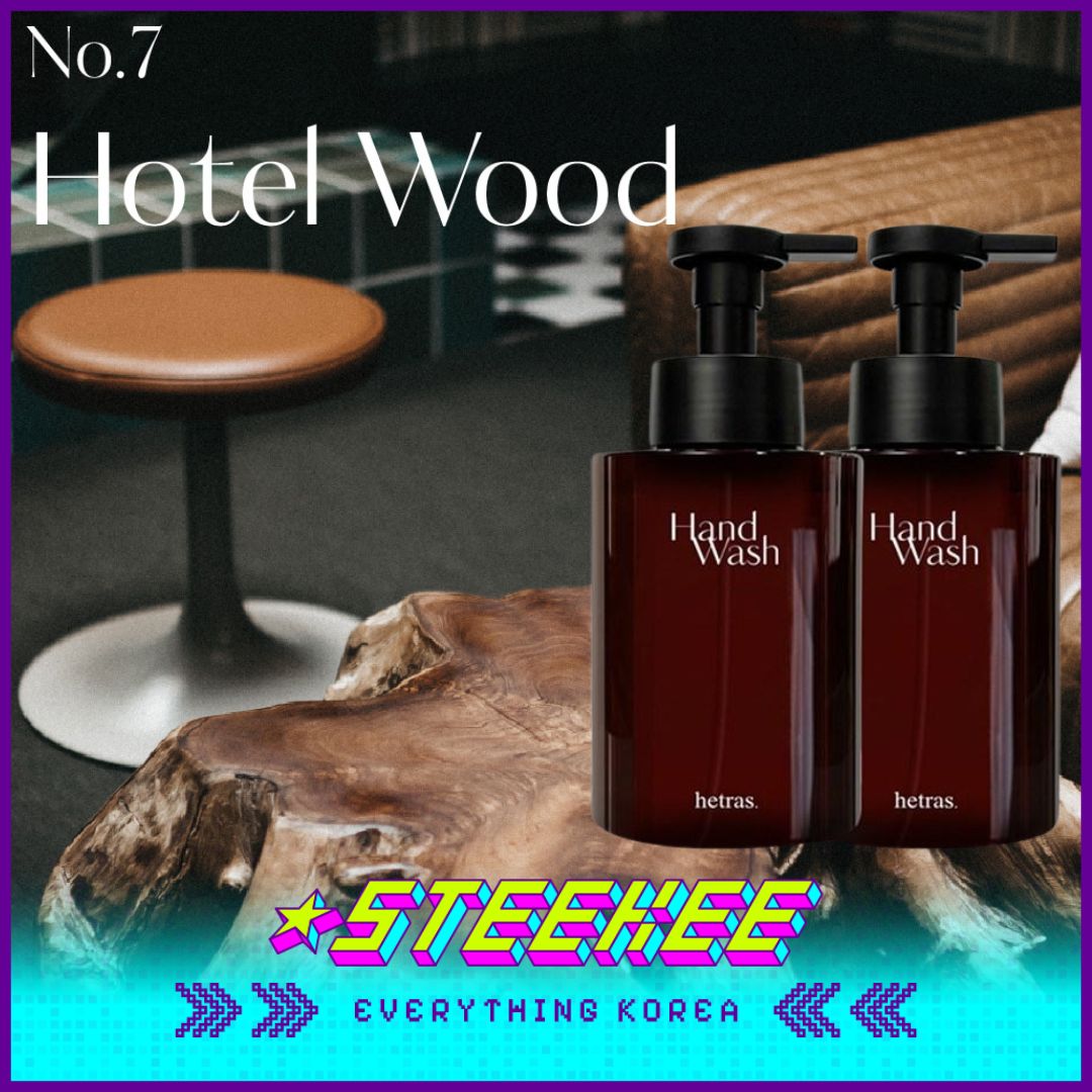 Hetras Premium Perfume Bubble Hand Wash Set of 2 515ml by Steekee Korea 2469