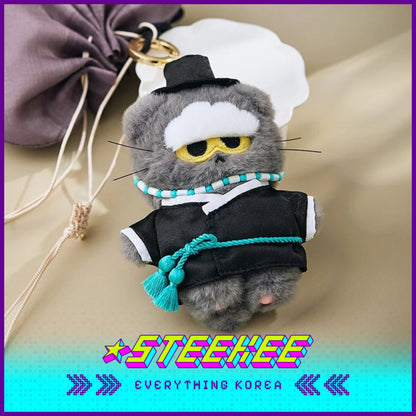 ZO&FRIENDS ZOA Plush Toys Keyring K-Edition Seonbi by Steekee Korea 5011