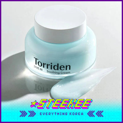 Torriden Dive-In Hydration Soothing Cream Special Set 100ml with Travel Size 20ml by Steekee Korea 2428