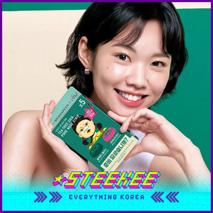 BRING GREEN X Netflix Squid Game Tea Tree Cica Pore Nose Strips 5 Pieces by Steekee Korea 2450