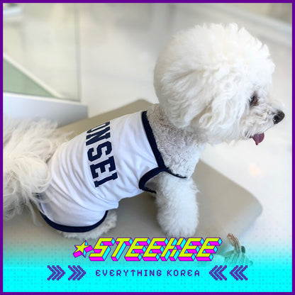 Yonsei University Pet Ice Cool Dog Tank Top by Steekee Korea 2504