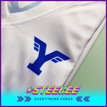 Yonsei University Sublimation Basketball White Jersey by Steekee Korea 2506