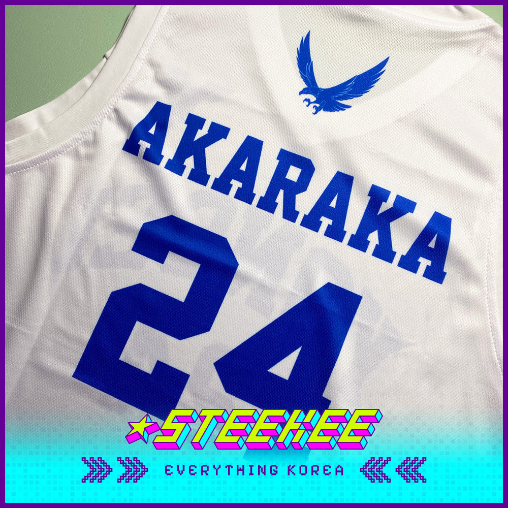 Yonsei University Sublimation Basketball White Jersey by Steekee Korea 2506