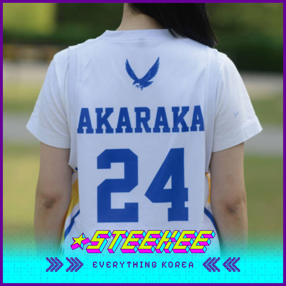 Yonsei University Sublimation Basketball White Jersey by Steekee Korea 2506