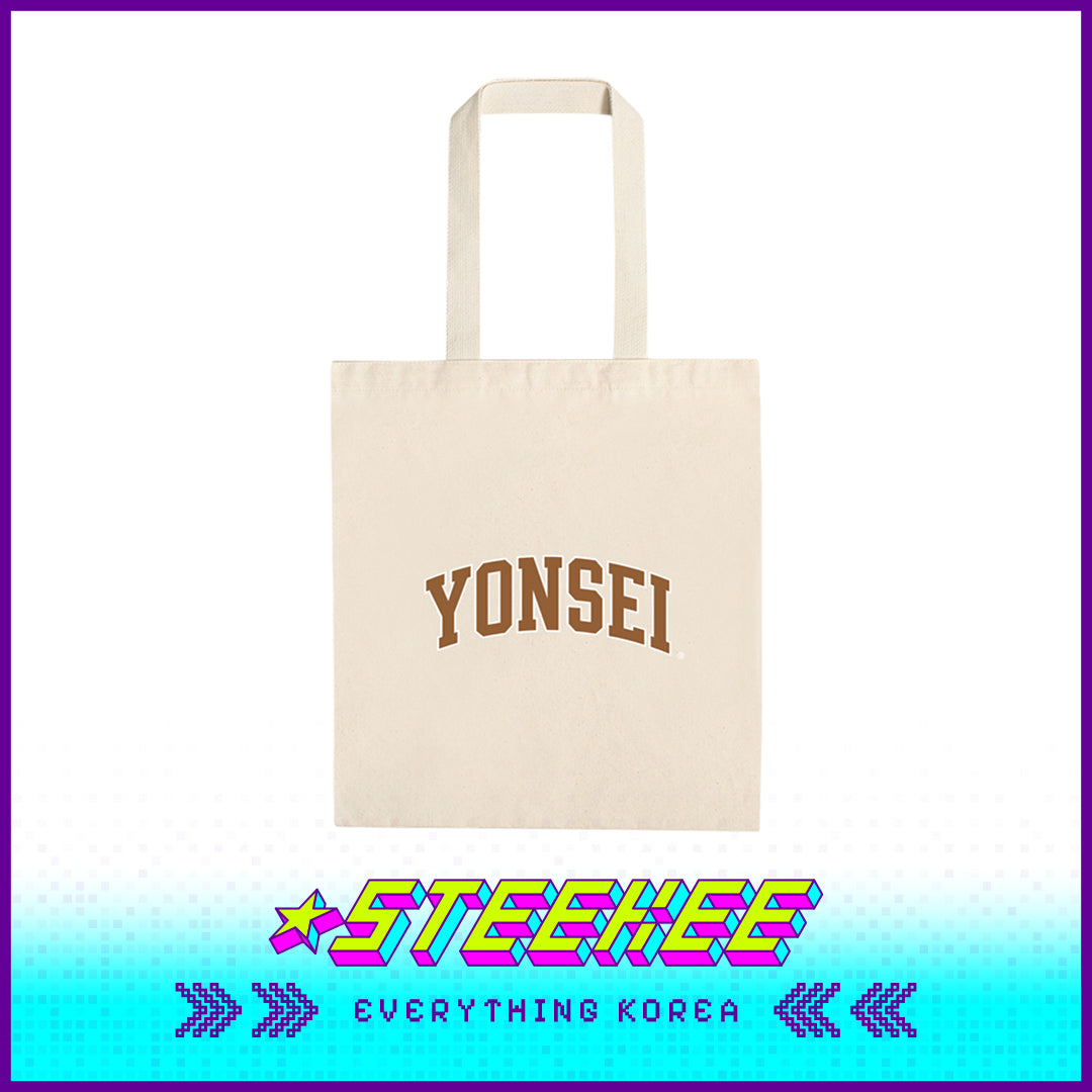 Yonsei University Daily Eco Canvas Tote Bag by Steekee Korea 2508