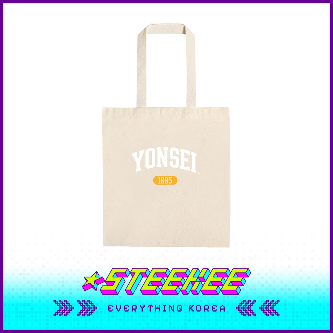 Yonsei University 1885 Daily Eco Canvas Tote Bag by Steekee Korea 2509