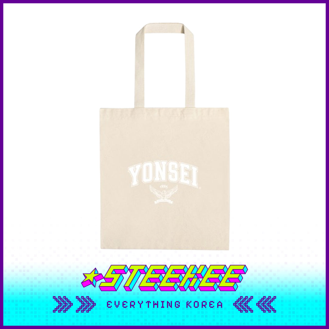 Yonsei University Eagle Eco Canvas Tote Bag by Steekee Korea 2510