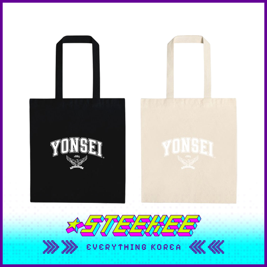 Yonsei University Eagle Eco Canvas Tote Bag by Steekee Korea 2510