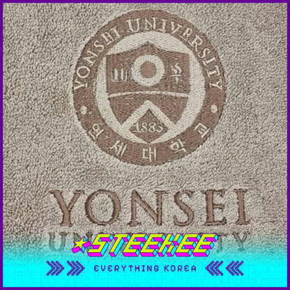 Yonsei University Premium Embroidered Towel by Steekee Korea 2519