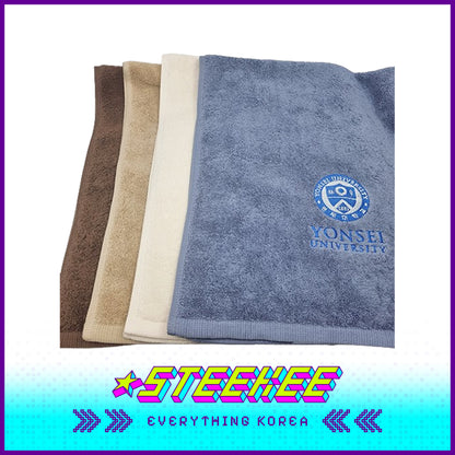 Yonsei University Premium Embroidered Towel by Steekee Korea 2519