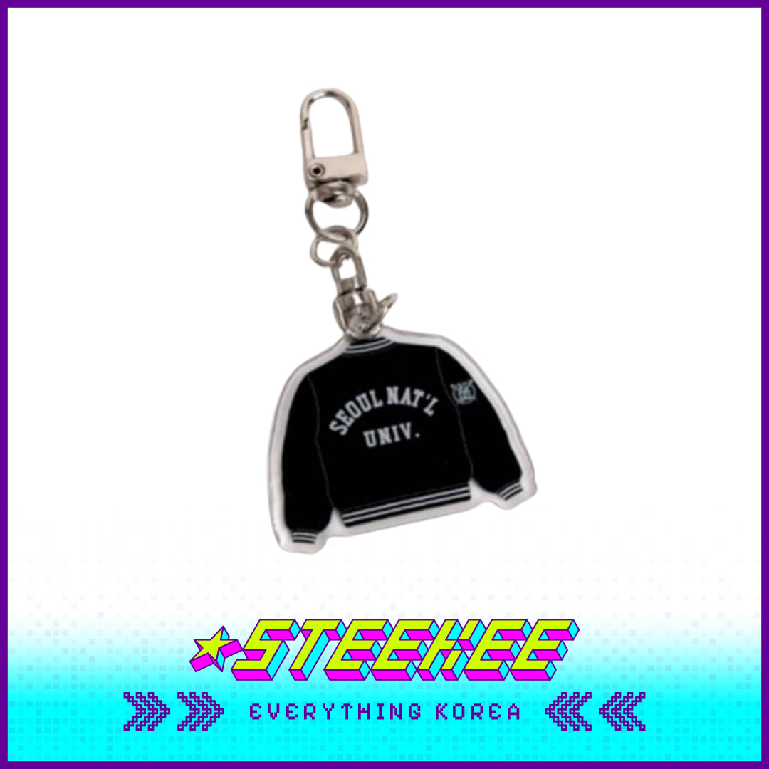 Seoul National University Acrylic Baseball Jacket Keychain by Steekee Korea 2523