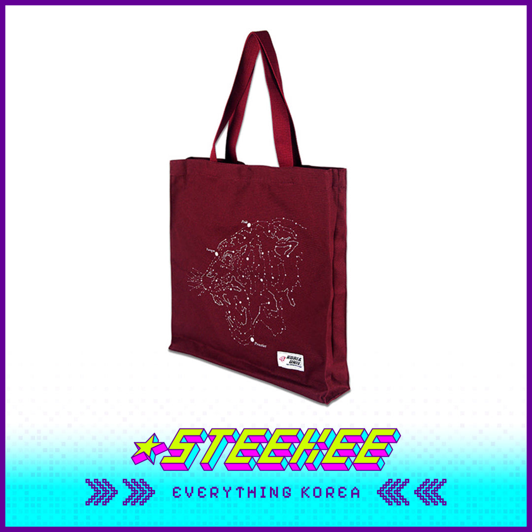 Korea University Merchandise Gift Tiger Constellation Eco Tote Bag by Steekee Korea 2542