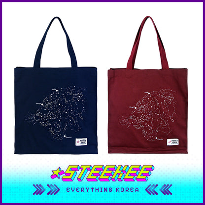 Korea University Merchandise Gift Tiger Constellation Eco Tote Bag by Steekee Korea 2542