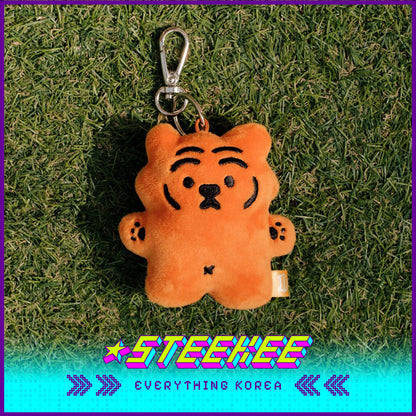 MUZIK TIGER Flat Plush Keychain Bag Decoration Gifts Toys by Steekee Korea 2548