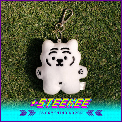 MUZIK TIGER Flat Plush Keychain Bag Decoration Gifts Toys by Steekee Korea 2548