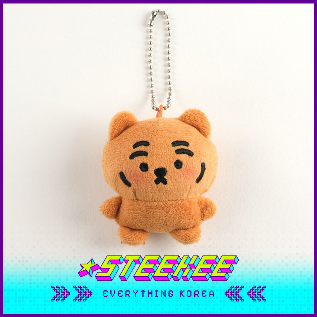 MUZIK TIGER Mini Plush Keychain Bag Decoration Gifts Toys by Steekee Korea 2549