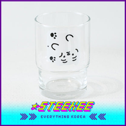 MUZIK TIGER Stackable Soju Glass Tumbler Set 245ml by Steekee Korea 2552