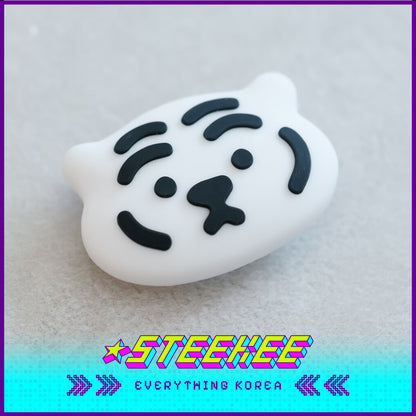 MUZIK TIGER Doughnut Tiger Shoe Decoration Silicone Charms Accessories by Steekee Korea 2562