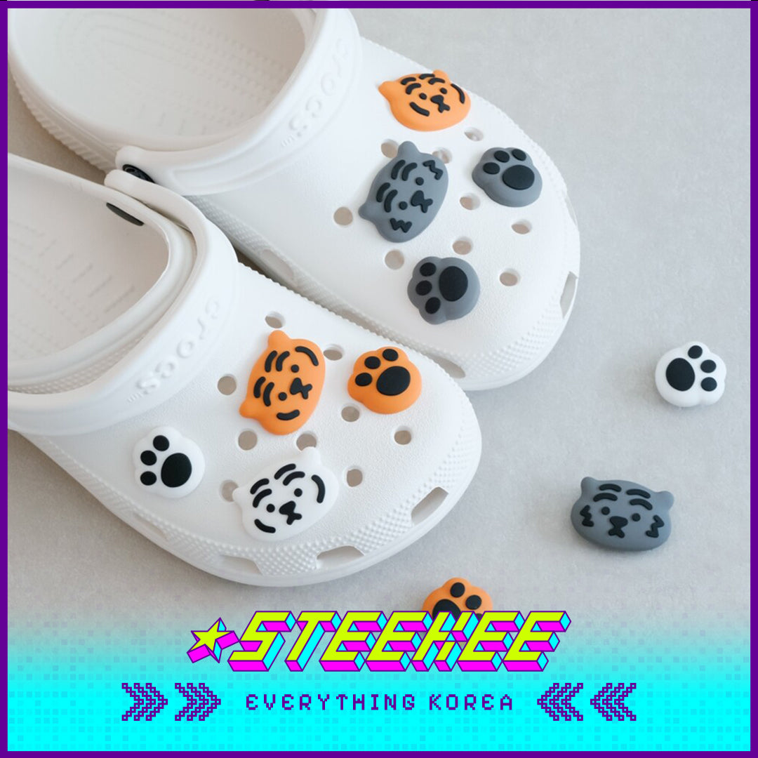 MUZIK TIGER Doughnut Tiger Shoe Decoration Silicone Charms Accessories by Steekee Korea 2562