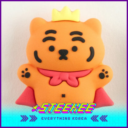 MUZIK TIGER Tiger Everyday Life Shoe Decoration Silicone Charms Accessories by Steekee Korea 2565