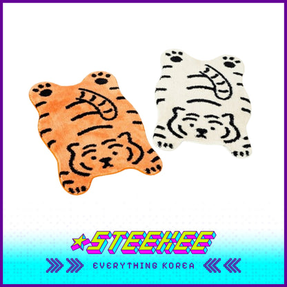 MUZIK TIGER Doughnut Tiger Rug Bedroom Bathroom Floor Mat Anti Slip by Steekee Korea 2567