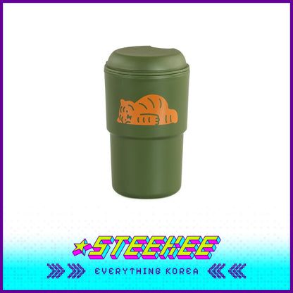 MUZIK TIGER Portable Insulated Lightweight Stackable BPA-Free Bottle Tumbler by Steekee Korea 2570