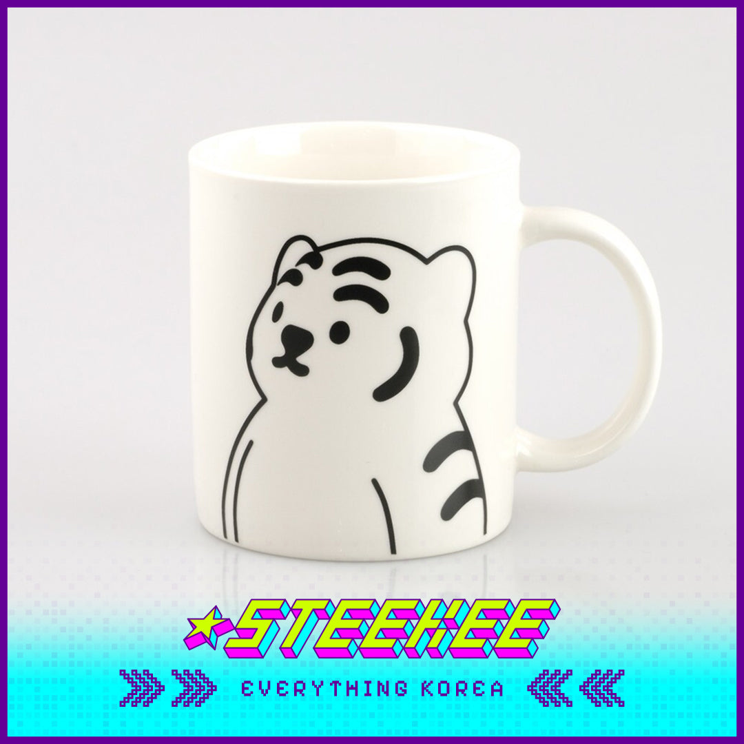 MUZIK TIGER Ceramic Mug Cup Couple Gift Present by Steekee Korea 2572