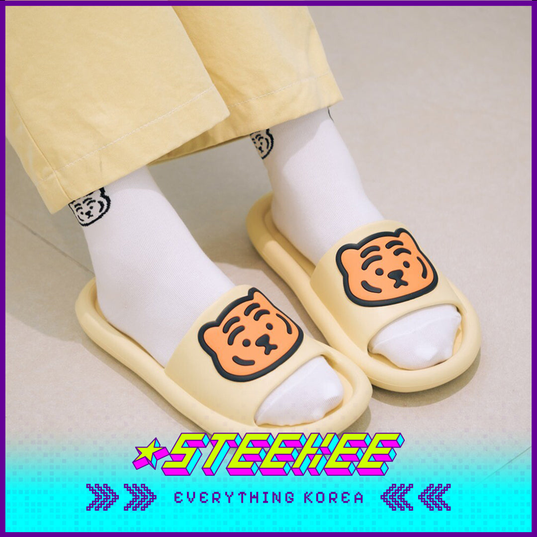 MUZIK TIGER Women Plastic Bathroom Bedroom Indoor Slippers by Steekee Korea 2573