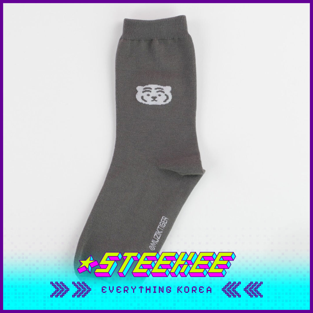 MUZIK TIGER Multiple Color Unisex Ankle Crew Cotton Socks by Steekee Korea 2574