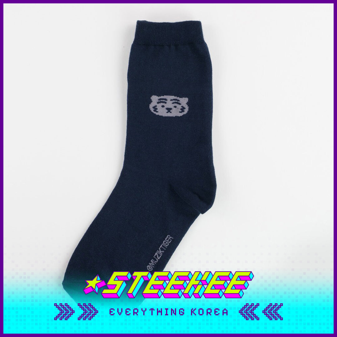 MUZIK TIGER Multiple Color Unisex Ankle Crew Cotton Socks by Steekee Korea 2574